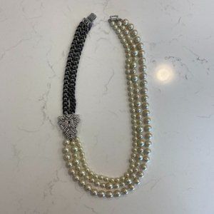 Stella & Dot Daisy Pearl Necklace